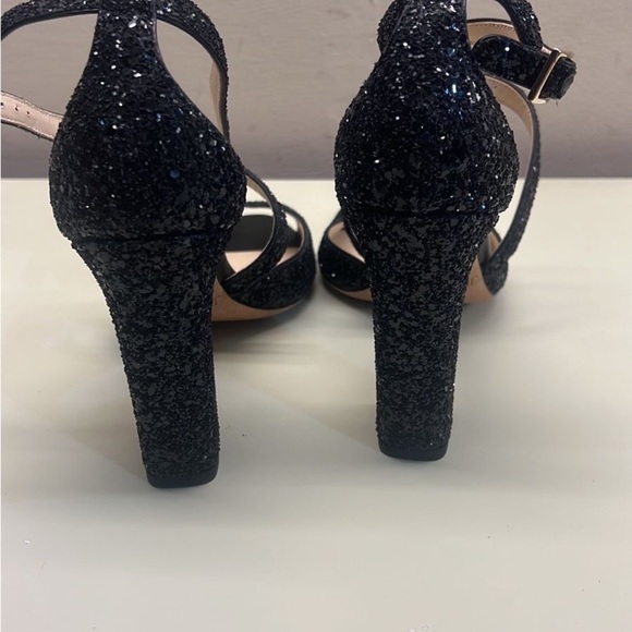 Jimmy Choo Black Stiletto Heels with Sparkly Finish - Picture 3 of 5